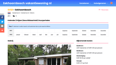 Eekhoornbosch vakantiehuis