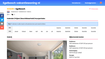 Egelbosch vakantiehuis