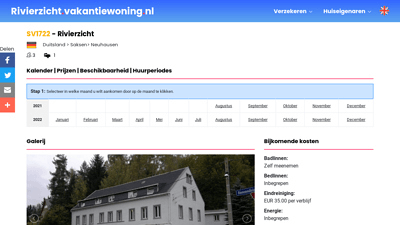 Rivierzicht vakantiehuis